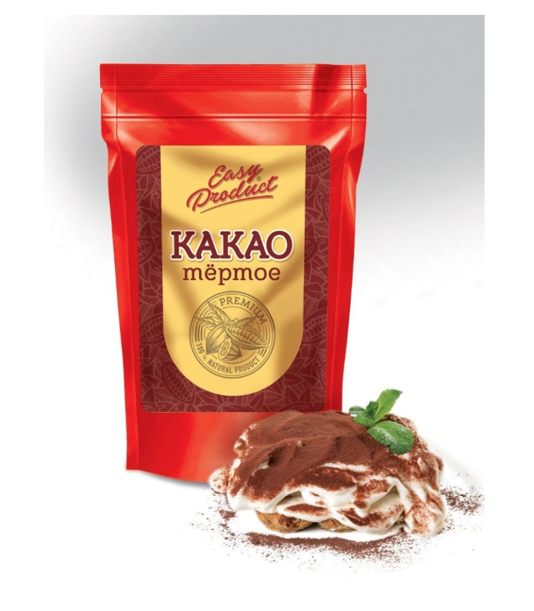 Какао тертое Бельгия Premium натуральное 100% для шоколада без сахара кусковое 300г фото 2