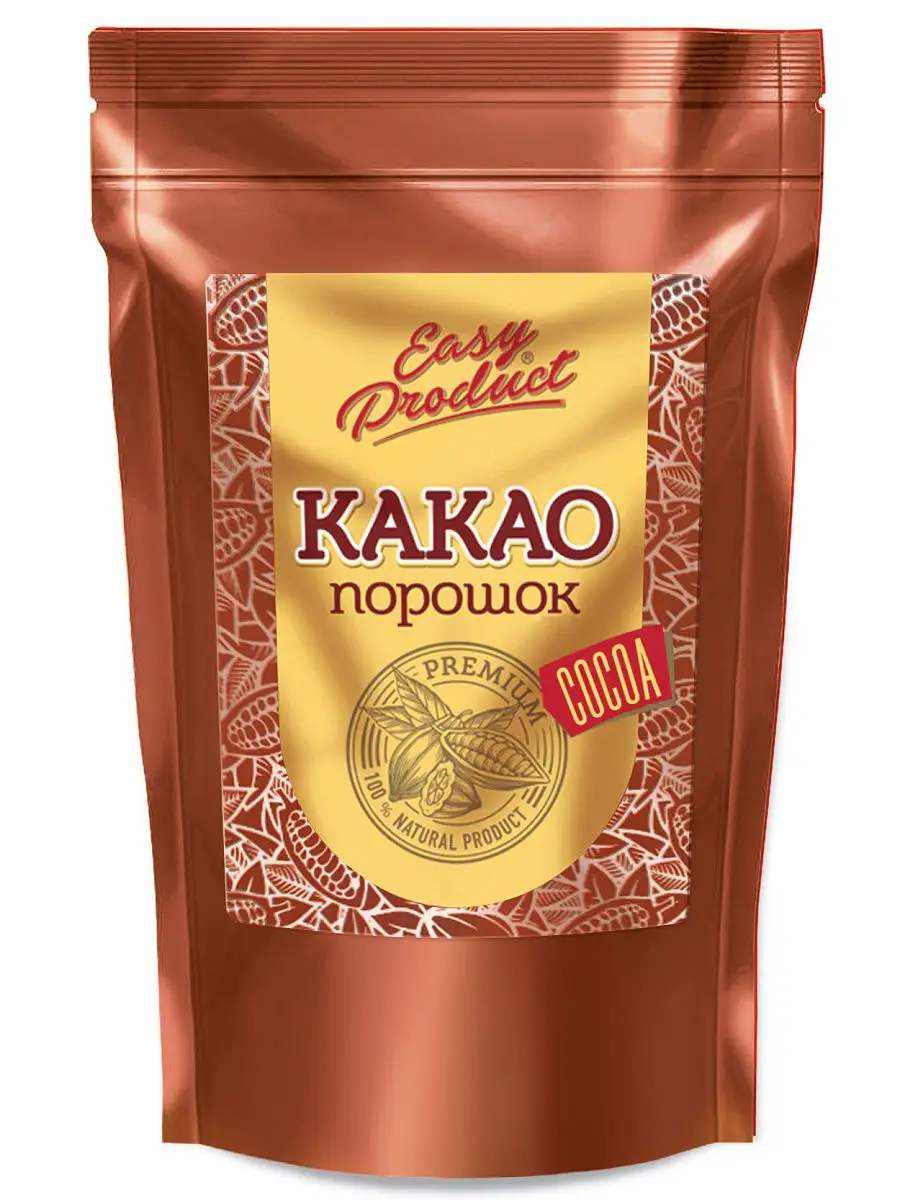 Какао-порошок 22/24, Deep Dark алкализованный, 250г