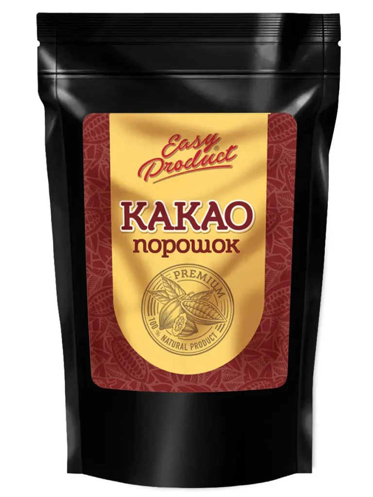 Какао порошок натуральный алкализованный 150 грамм