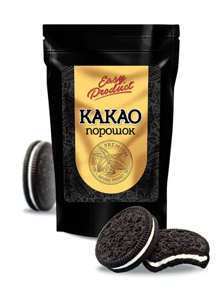 Какао порошок натуральный Black Ebony 10% / 12%